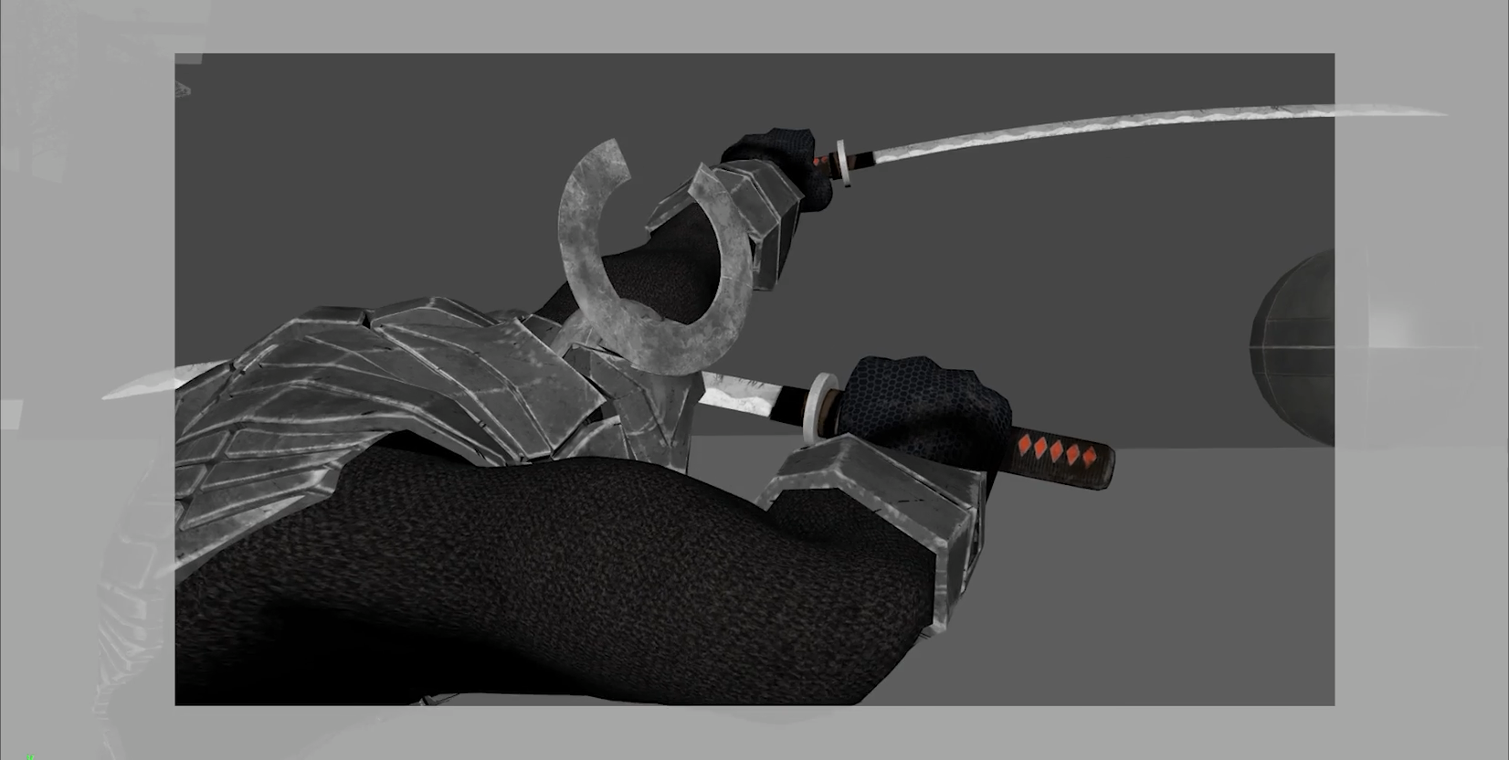 SAMURAI CHARACTER RIGGING & ANIMATION