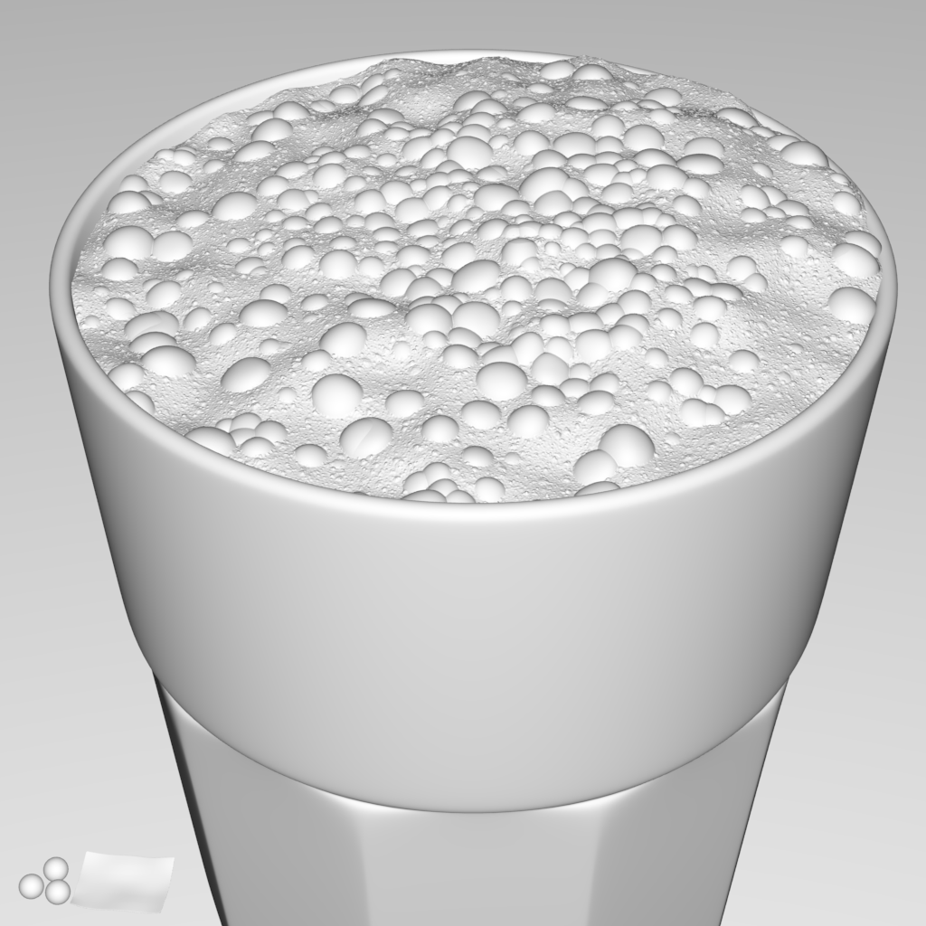 Beer Foam Render 2