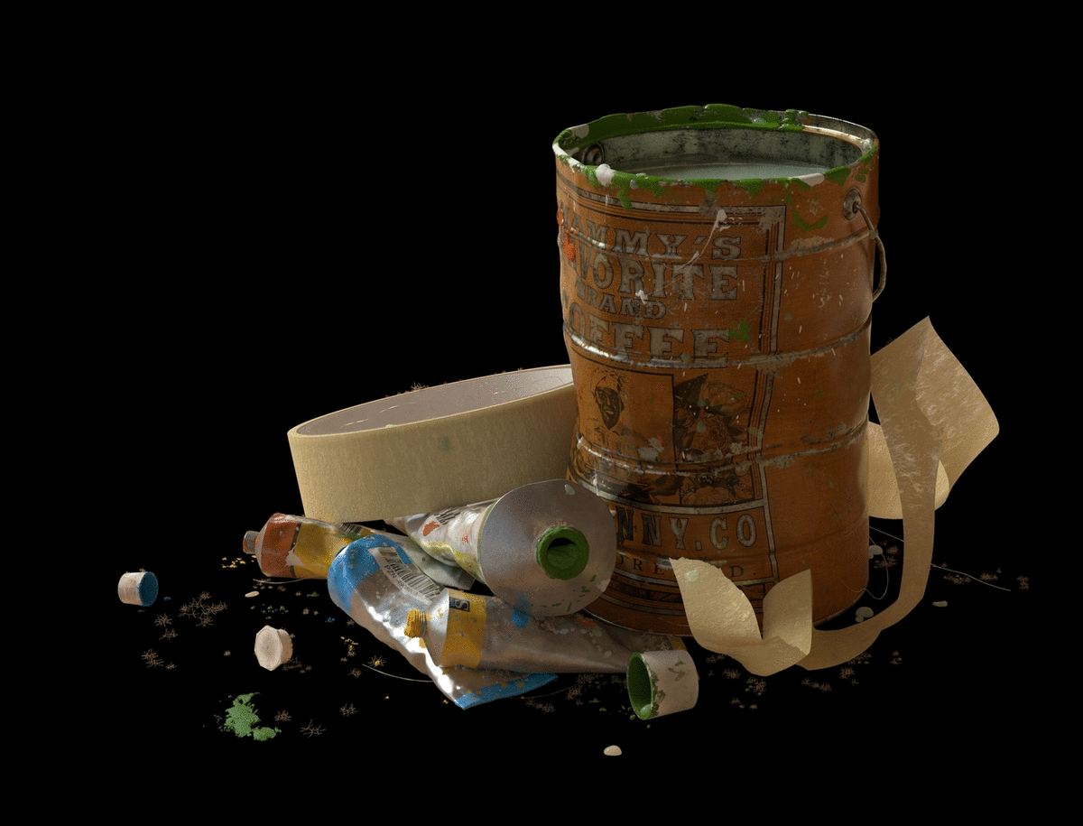 Still Life RGB Alpha Animation